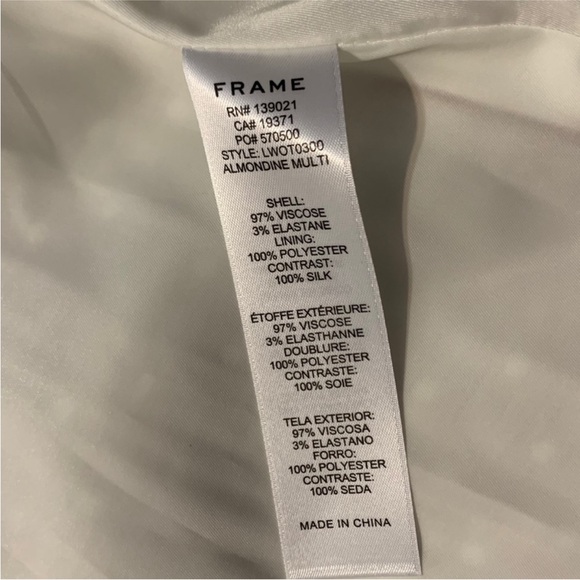 FRAME Polka Dot Smoking Jacket Robe - Picture 8 of 10